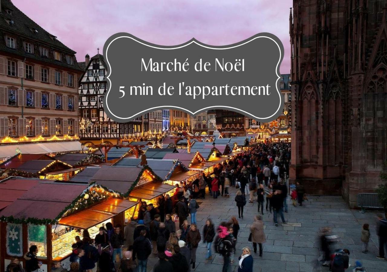 ☆ Charmant 2 Pieces, Calme & Lumineux - Centre Ville ☆ Strasbourg Eksteriør bilde